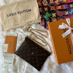 NIB Louis Vuitton Kirigami & Crossbody Insert